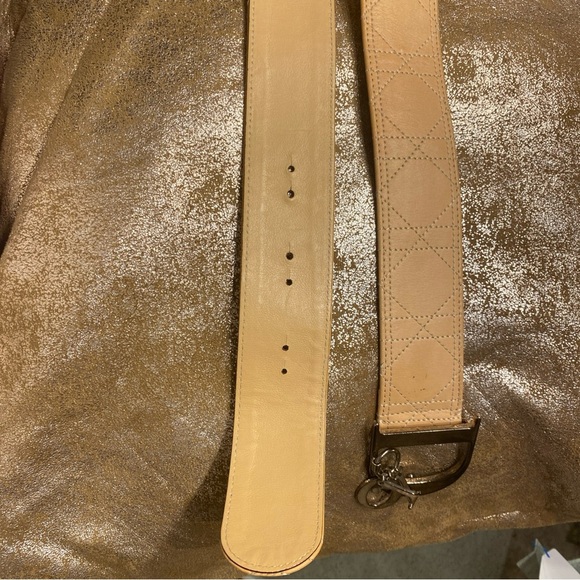 Christian Dior leather belt 65 - Picture 8 of 9